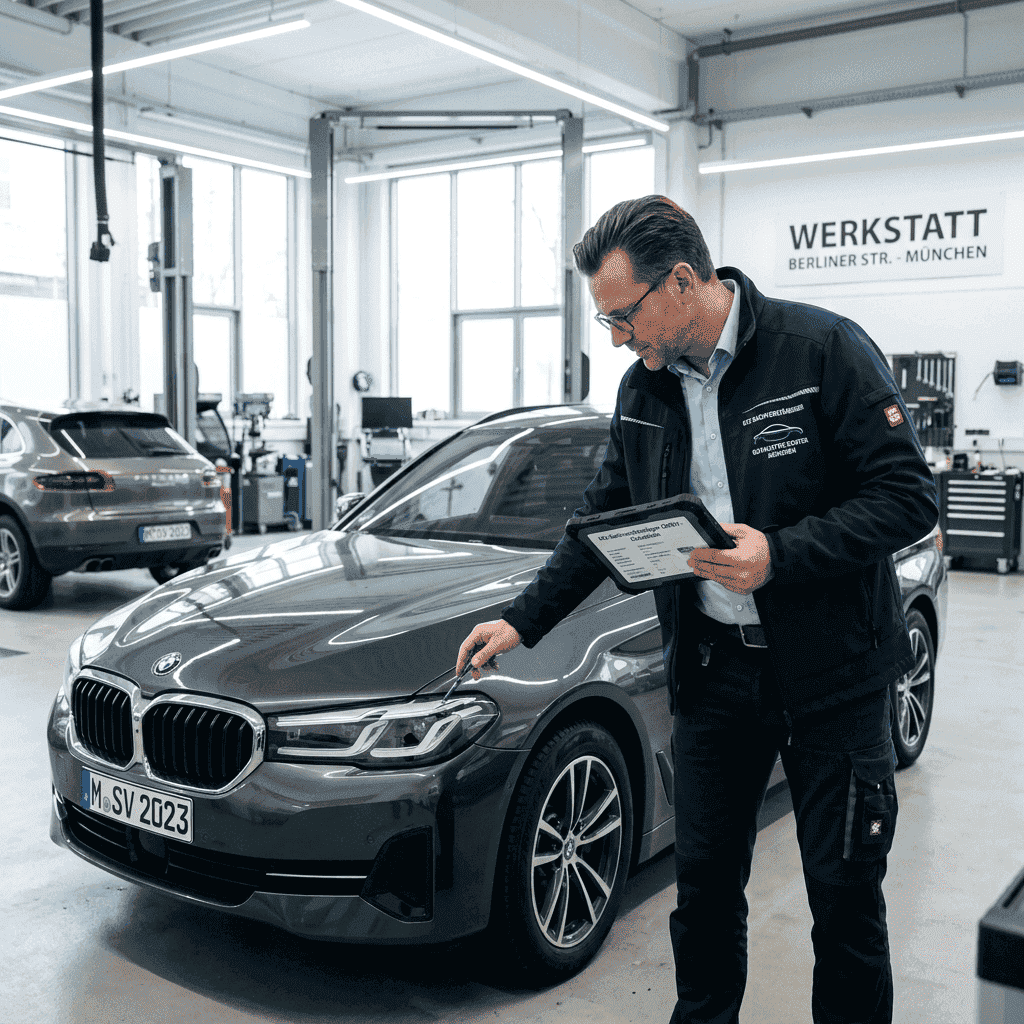 Kfz-Sachverständiger München – Caring Gutachter bei der Fahrzeugbegutachtung