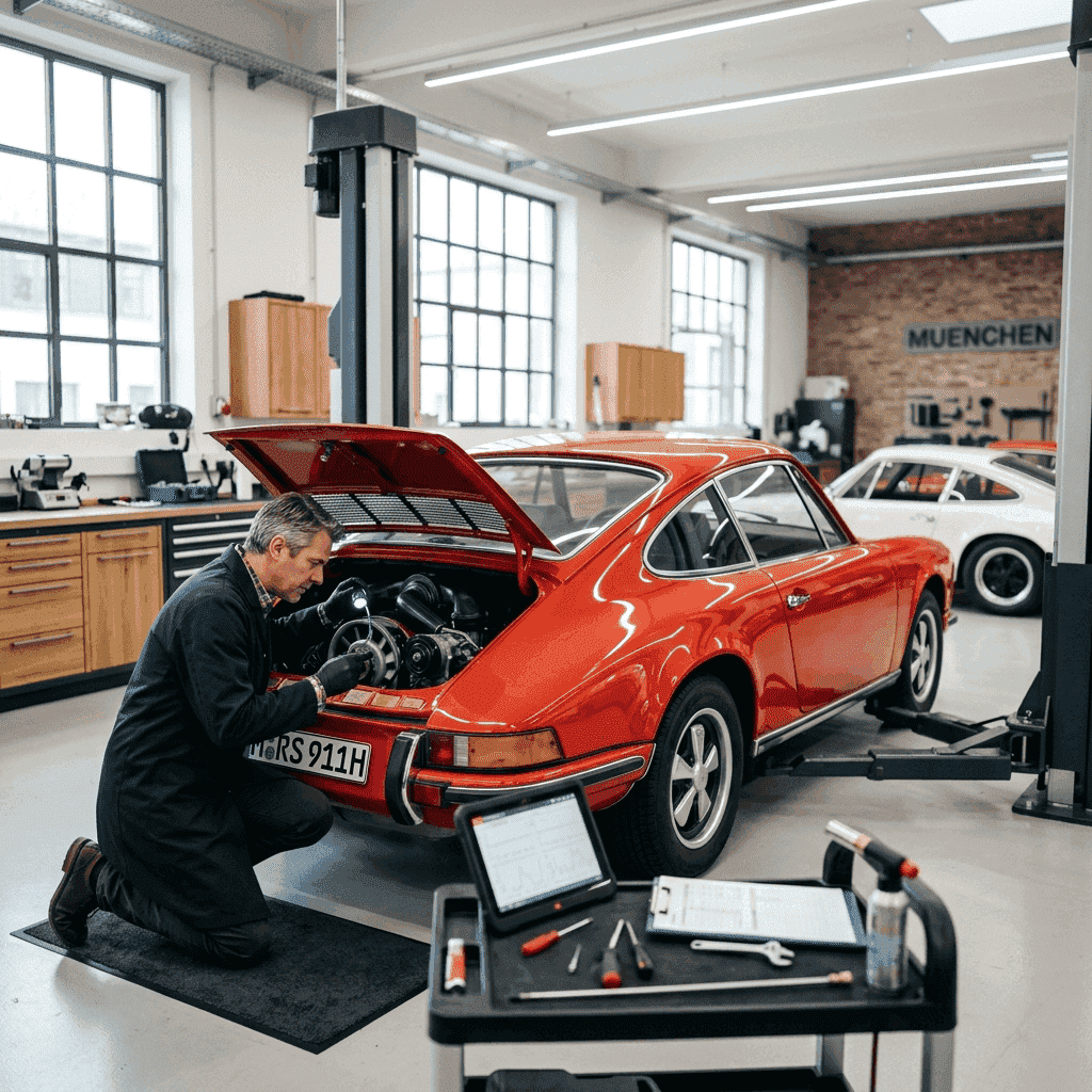 Oldtimer Gutachten München – Sachverständiger bewertet historisches Fahrzeug